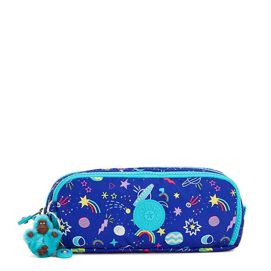 Kipling Gitroy Printed Pencil Case Bags Galaxy Gimmicks | CA 1909DF